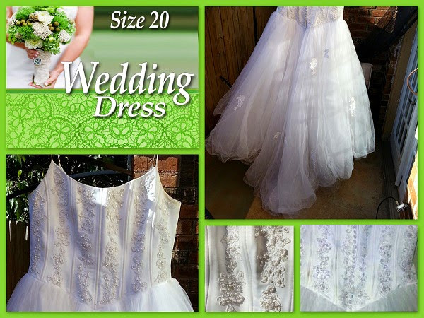 Craigslist Wedding Dresses
 EAT DRINK and BE MARRIED Size 20 Wedding dress