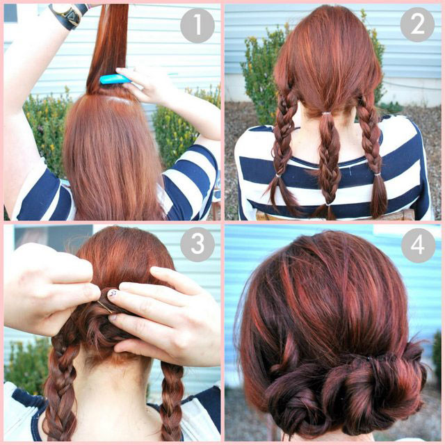 Cute And Easy Braided Hairstyles
 Easy Bun Hairstyle Tutorials For The Summers Top 10