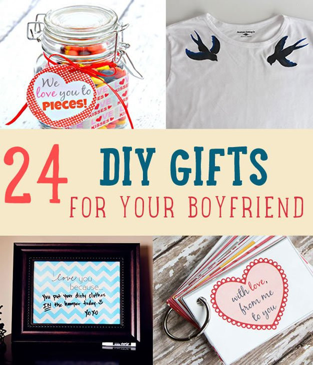 Cute Gift Ideas For Boyfriends
 24 DIY Gifts For Your Boyfriend