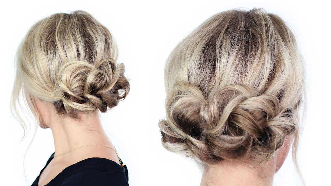 Cute Updo Hairstyles
 Simple Holiday Updo