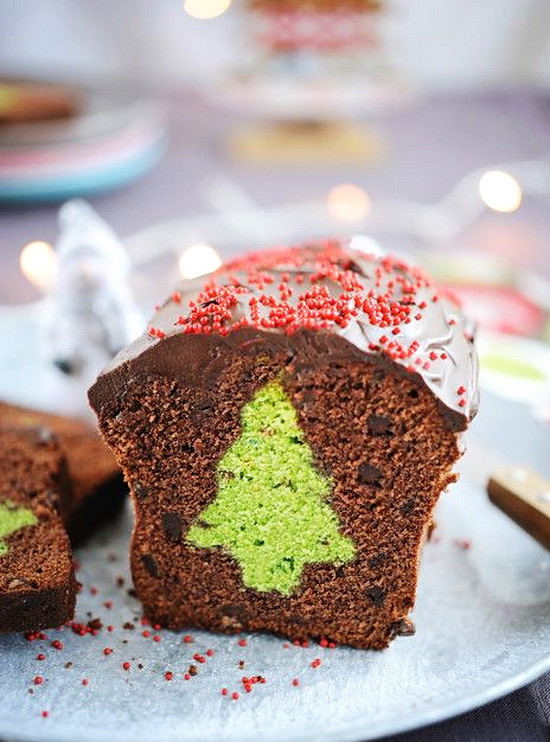 Desserts For Christmas Dinner
 Christmas Tree Peek A Boo Chocolate Cake – Party Dinner