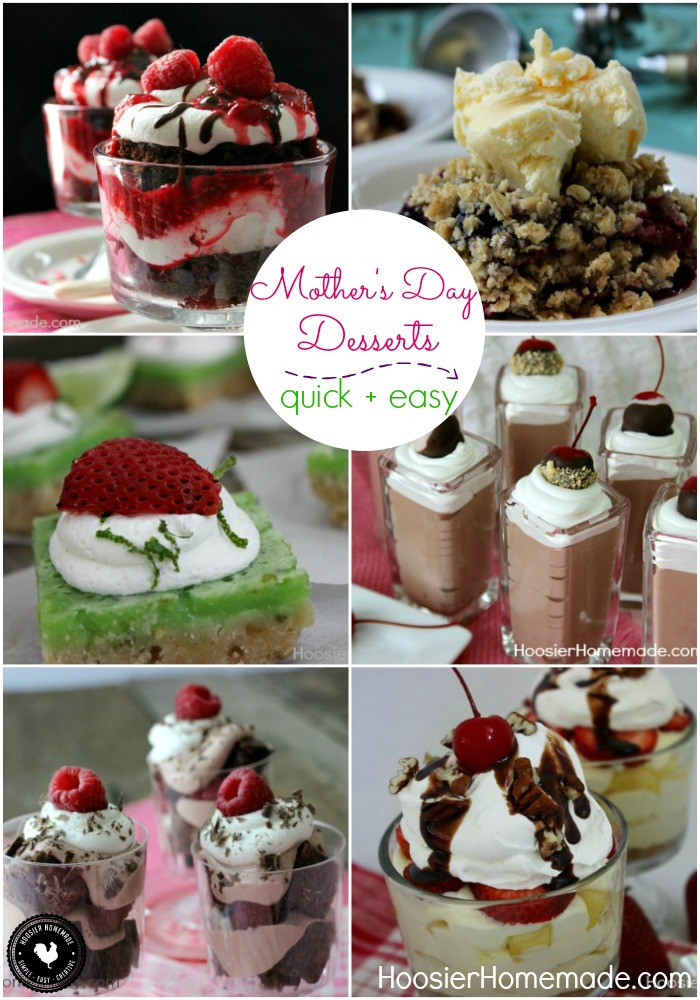 Desserts For Mothers Day
 Mother s Day Desserts Hoosier Homemade