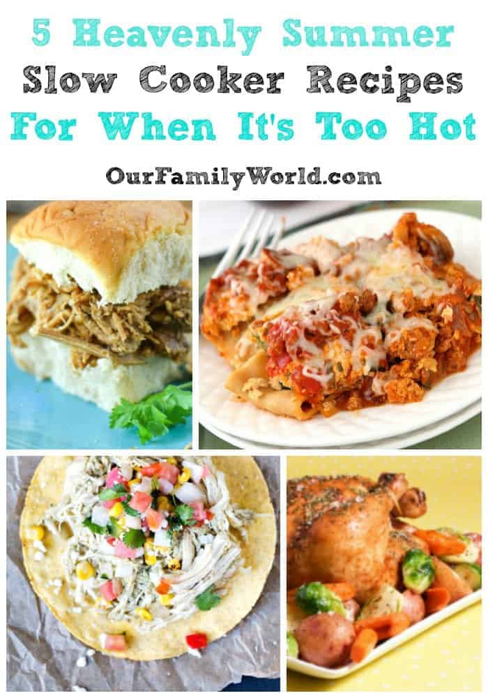 Dinner Ideas When Its Hot
 5 Heavenly Summer Slow Cooker Recipes For When It s Too Hot