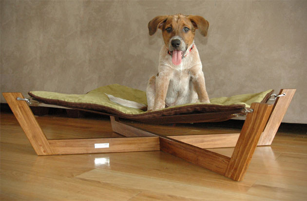 DIY Dog Hammock Bed
 fortable Bamboo Hammock Dog Bed