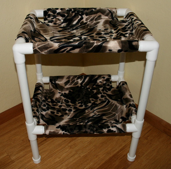 DIY Dog Hammock Bed
 Animal Print Pet Bed Choice of Color and Configuration