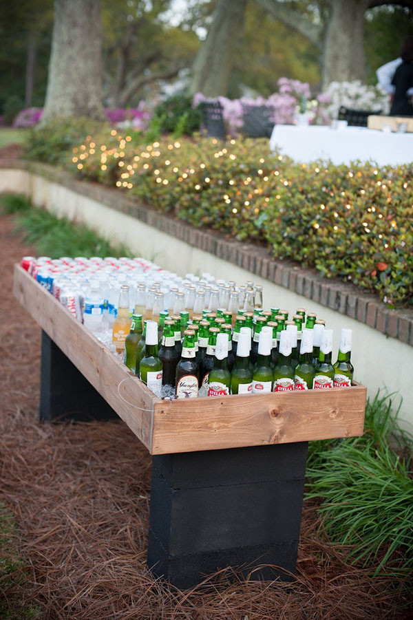 DIY Rustic Wedding Ideas
 15 Creative Ways To Serve Drinks For Outdoor Wedding Ideas