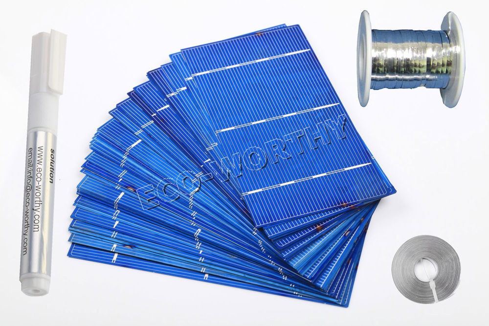 DIY Solar Panels Kits Home Use
 40 80 108 3x6 156x78MM Solar Cells Kit 1 9W pcs High Power