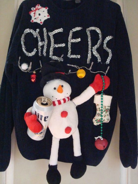 DIY Ugly Christmas Sweater With Lights
 DIY Ugly Christmas Sweater Ideas Christmas Celebration