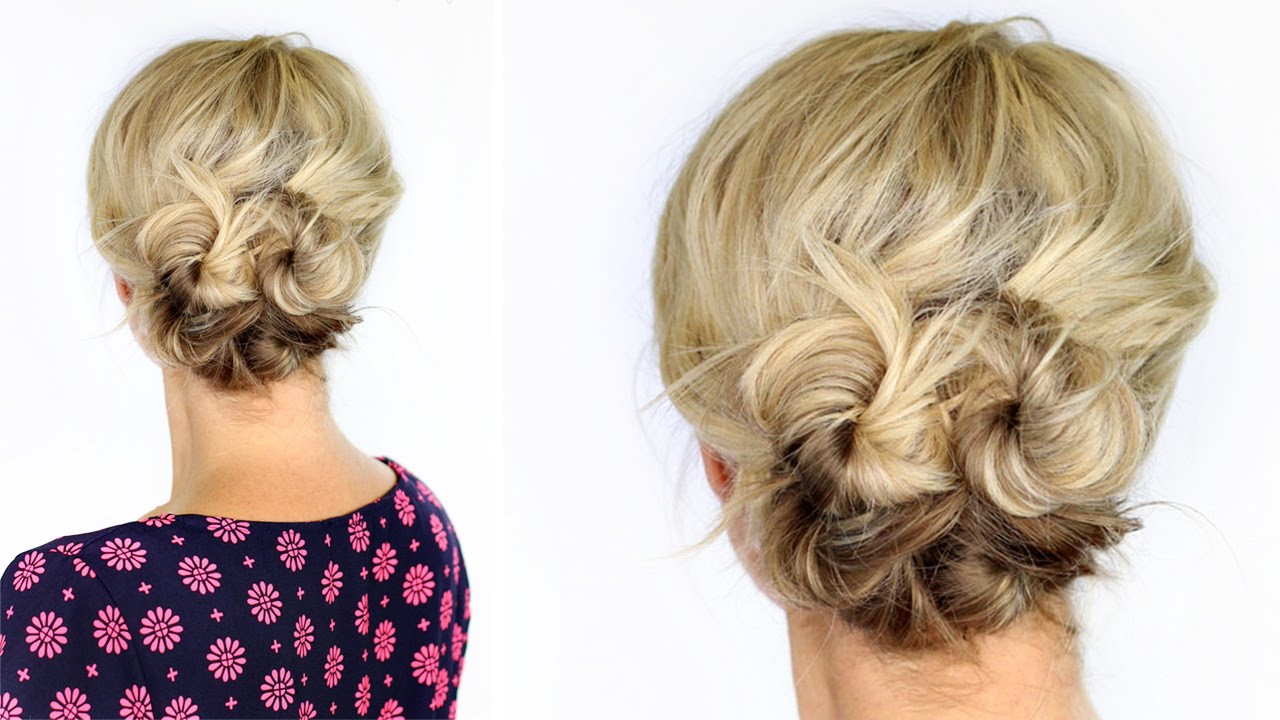 DIY Updos For Thin Hair
 10 tips for easy diy updos for short hair