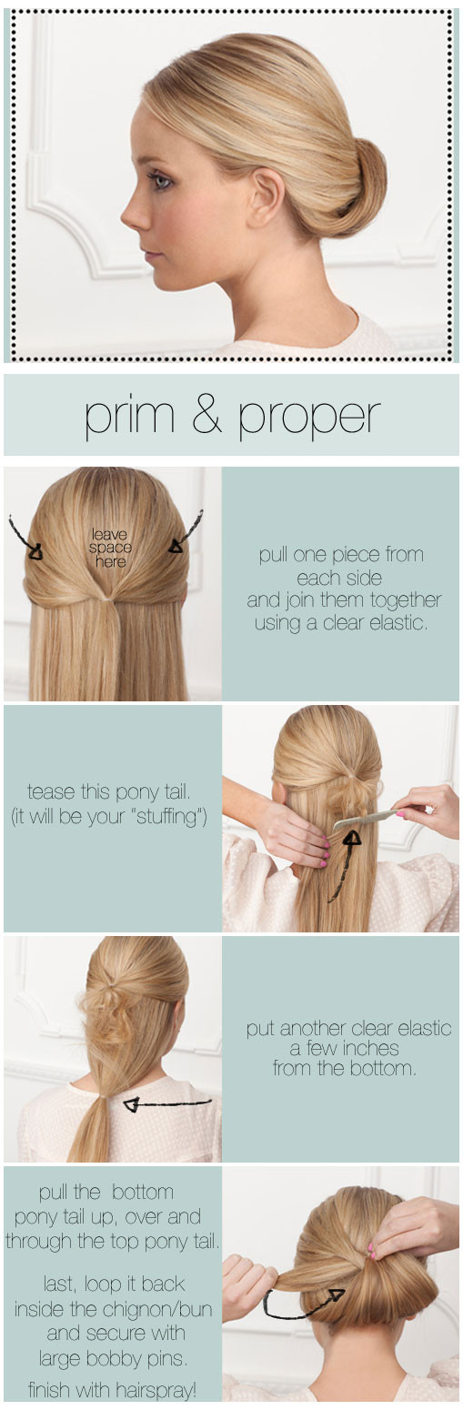 DIY Updos For Thin Hair
 Easy DIY Updo For Long Hair Weddings By Lilly