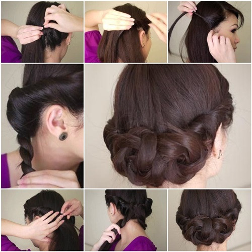 DIY Updos For Thin Hair
 DIY Simple and Awesome Twisted Updo Hairstyle
