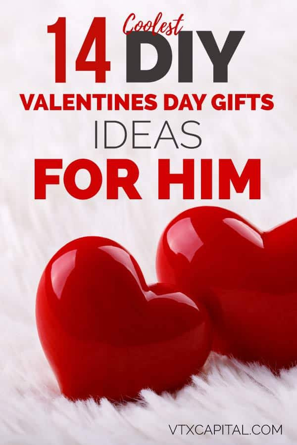 Diy Valentines Gift Ideas For Him
 14 DIY Romantic Valentines Day Gift Ideas for Him