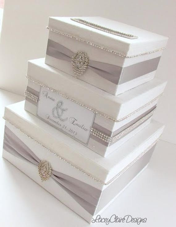 DIY Wedding Money Box
 Wedding Card Box Bling Card Box Money Holder by