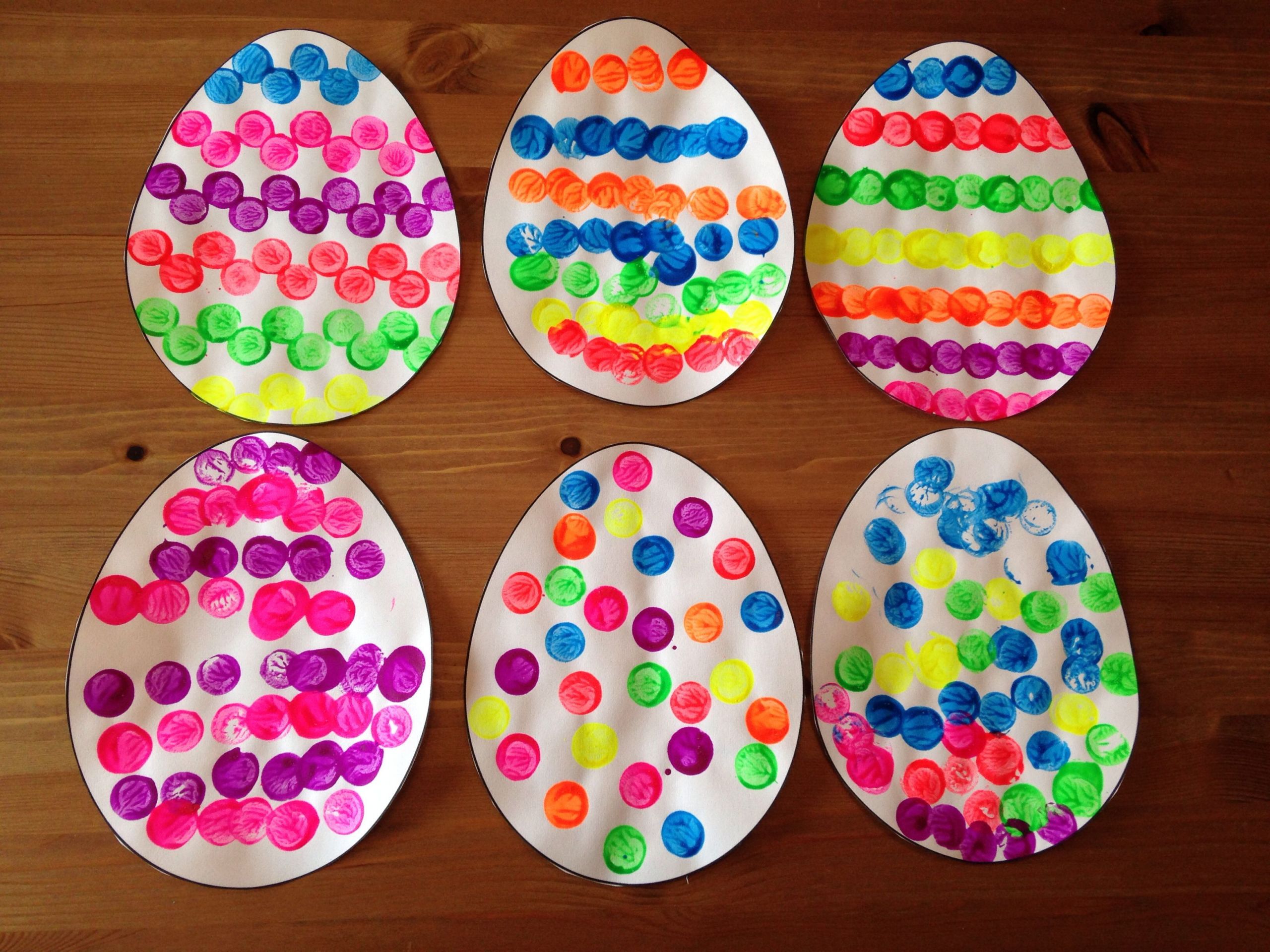 Easter Craft Ideas For Preschoolers
 Cork Painted Easter Egg Craft Easter Craft Preschool