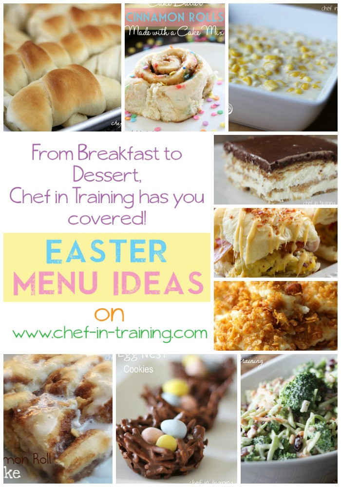 Easter Dinner Recipes Food Network
 Easter Menu Ideas Chef in Training