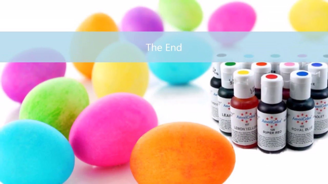 Easter Egg Dye Food Coloring Chart
 How to Dye Color Easter Eggs using Food Coloring and