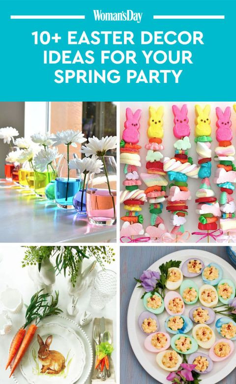 Easter Entertaining &amp; Party Ideas
 25 Pretty Easter Party Ideas — Decorations for an Easter Party