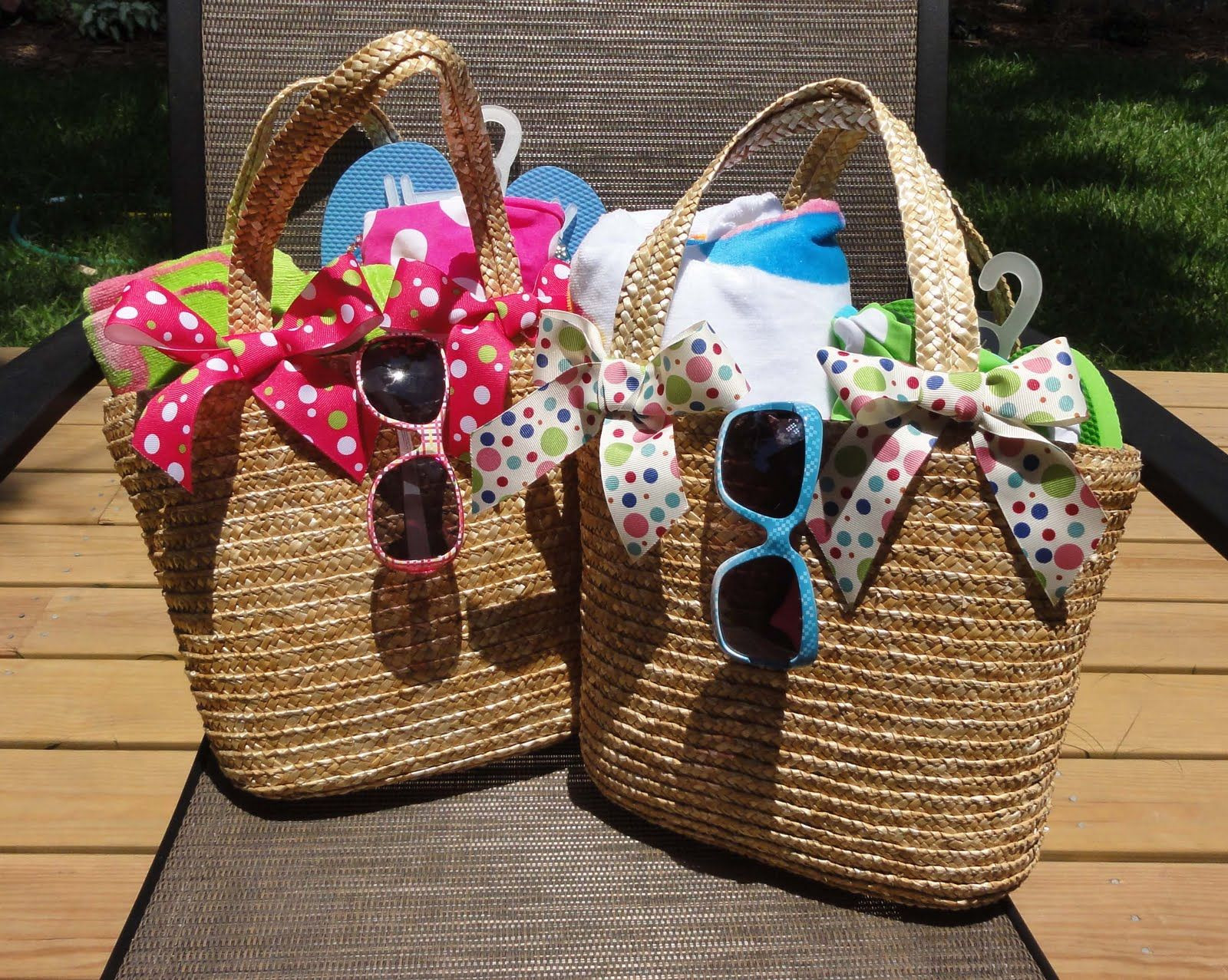 Easter Vacation Ideas
 Lanie J and Co Quick totes for 1st Day of Summer Gifts