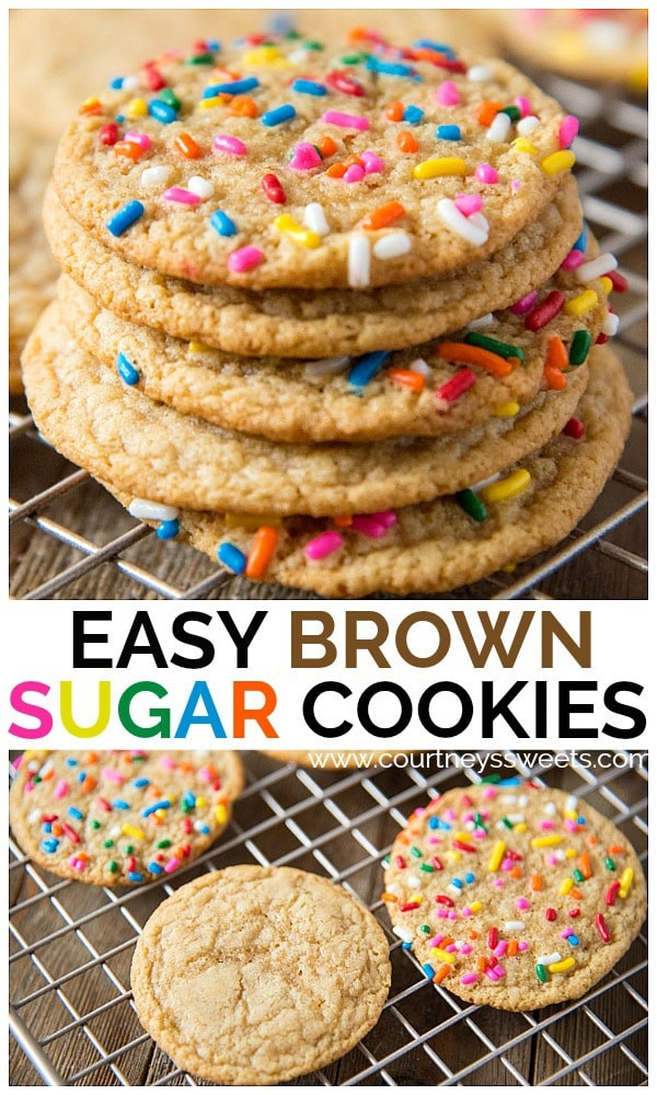 Easy Brown Sugar Cookies
 Brown Sugar Cookies Courtney s Sweets