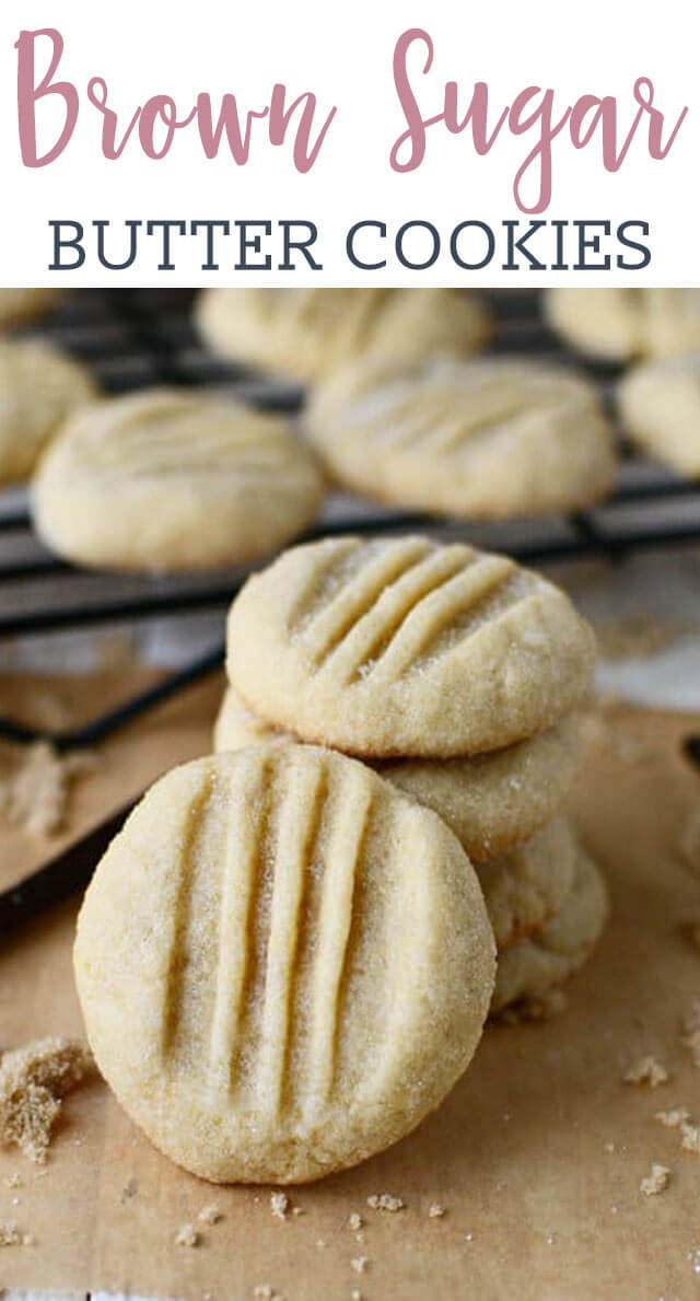 Easy Brown Sugar Cookies
 Brown Sugar Butter Cookies Easy Simple Sugar Cookie Recipe