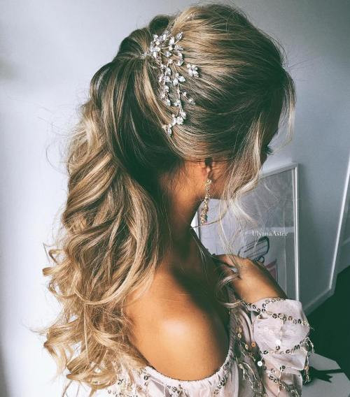 Easy Wedding Hairstyles For Long Hair
 Half Up Half Down Wedding Hairstyles – 50 Stylish Ideas