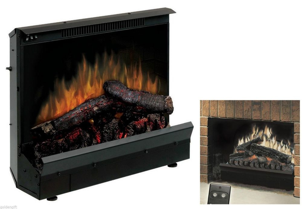 Electric Log Fireplace
 Flueless Electric Log Fireplace Heater Insert Stove w