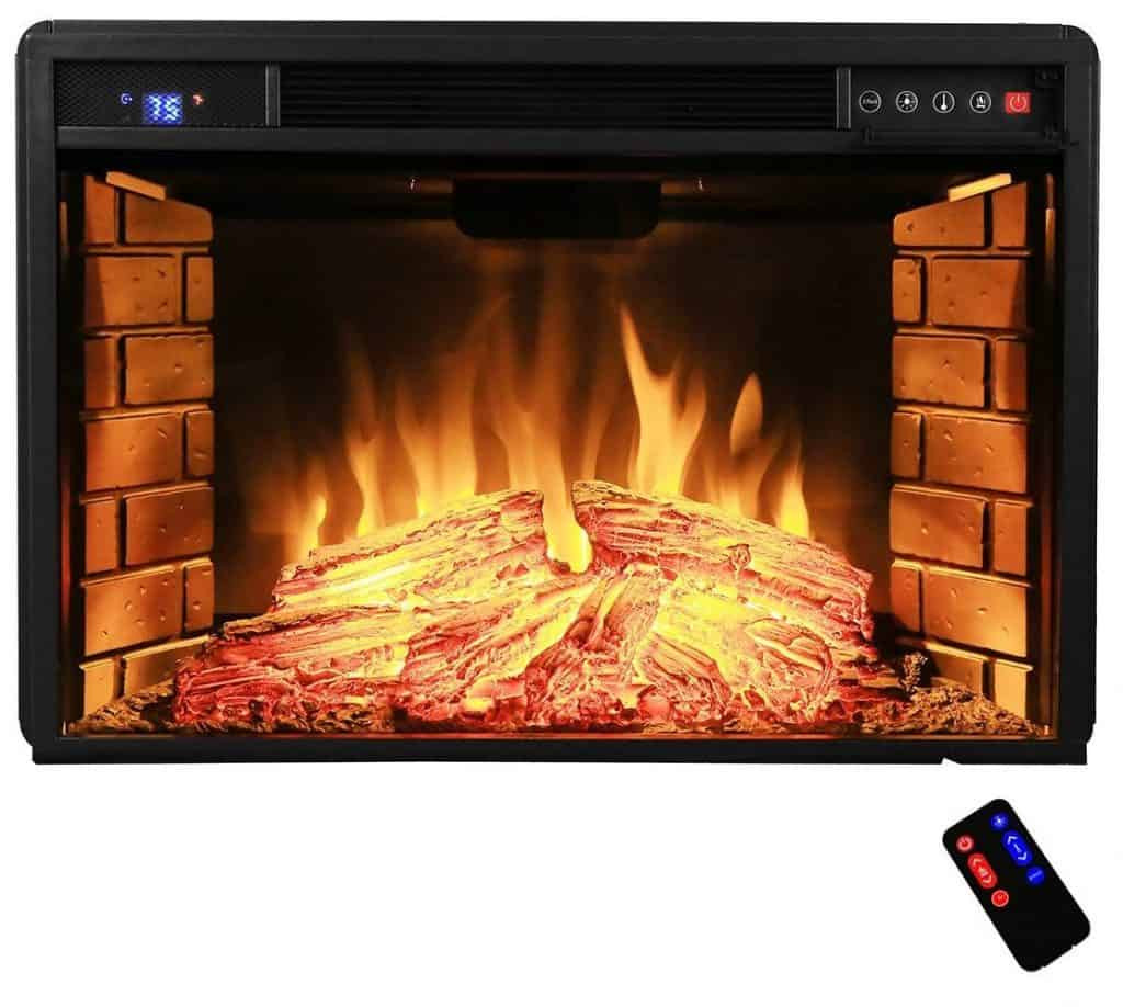 Electric Log Fireplace
 25 Fireplace Decorating Ideas with Gas Logs Electric Logs