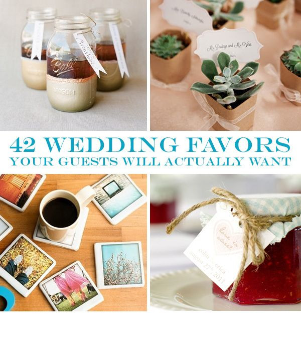 Engagement Party Gift Ideas For Guests
 42 Wedding Favors Your Guests Will Actually Want