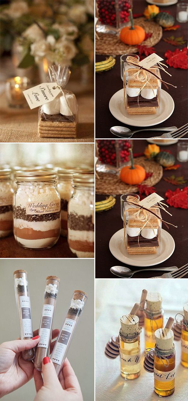 Engagement Party Gift Ideas For Guests
 30 Great Fall Wedding Ideas for Your Big Day