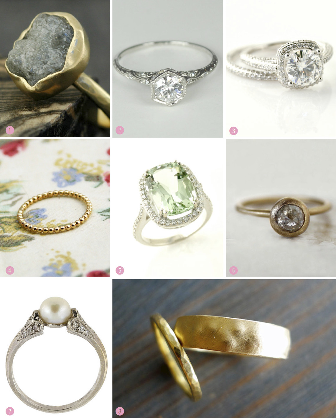 Etsy Diamond Rings
 Gorgeous And Unique Etsy Engagement Rings