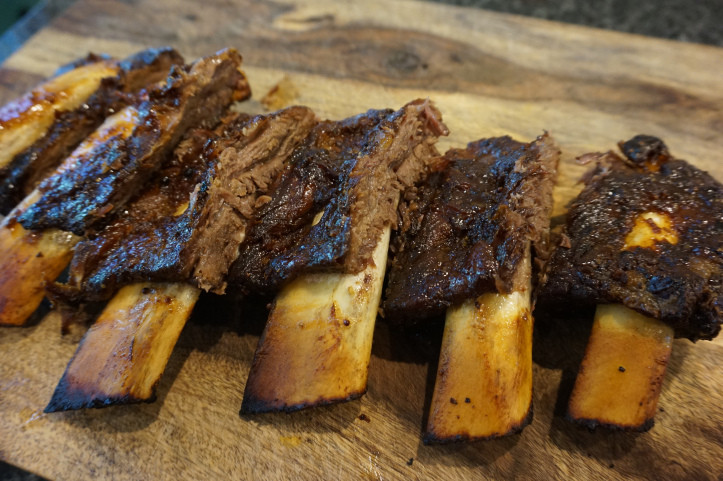 Fall Off The Bone Beef Ribs
 Fall off the bone maple mustard beef ribs – Hops and Spice