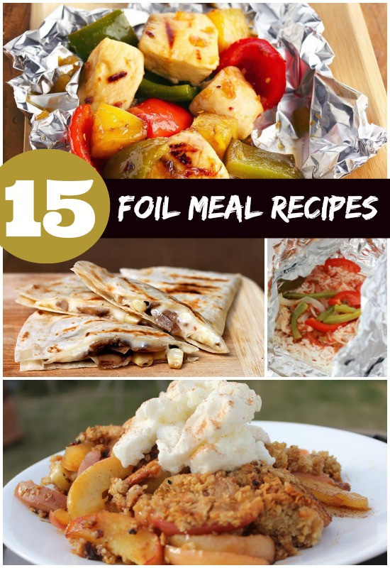 Foil Dinners On The Grill
 15 Foil Meal Recipes Foil cooking for camping grilling