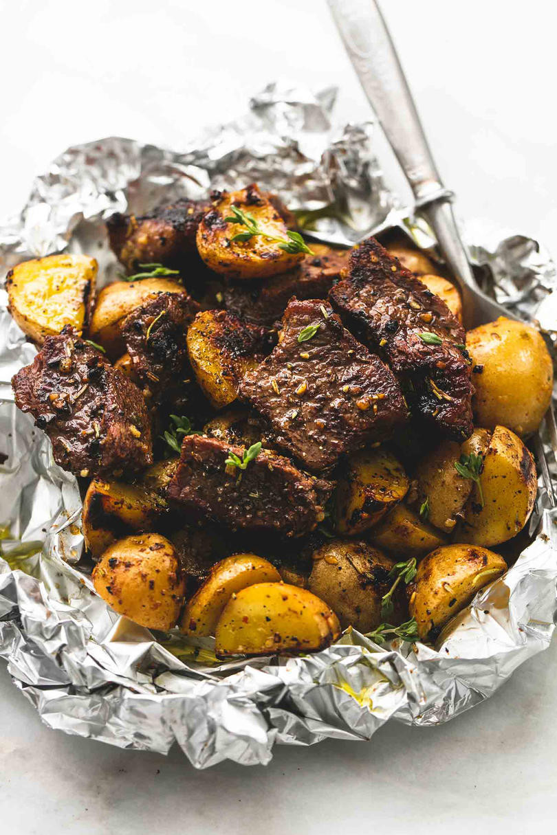 Foil Dinners On The Grill
 Foil Packet Dinners Perfect for Fall Southern Living