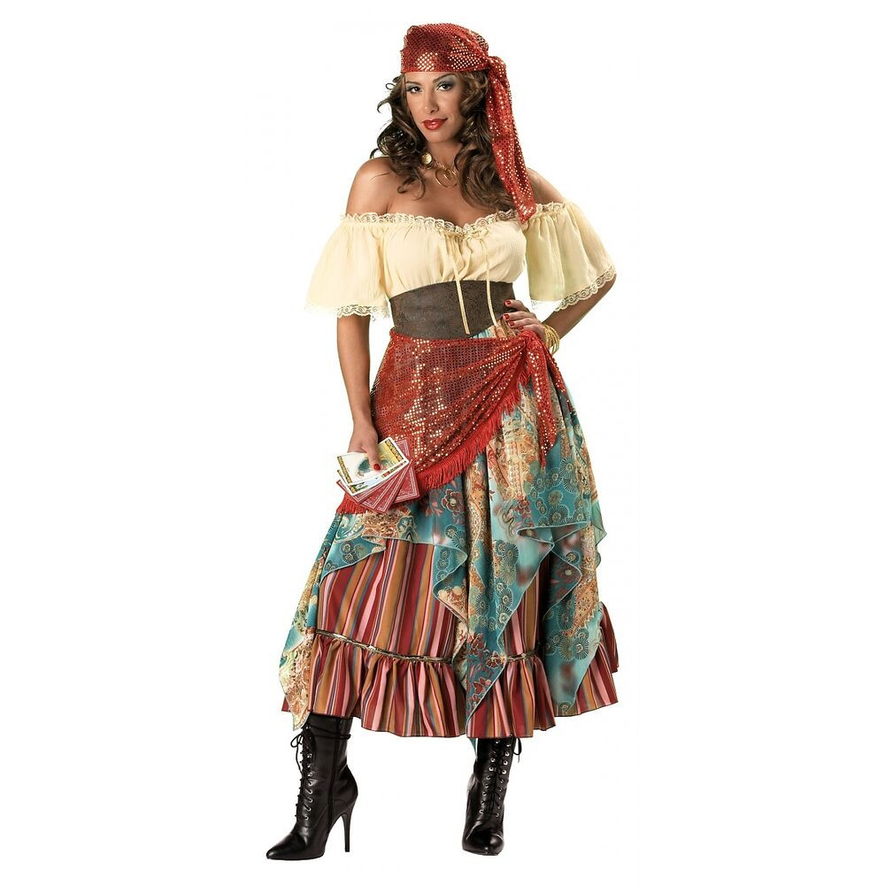 Fortune Teller Costume DIY
 Gypsy Costume Adult Fortune Teller Halloween Fancy Dress