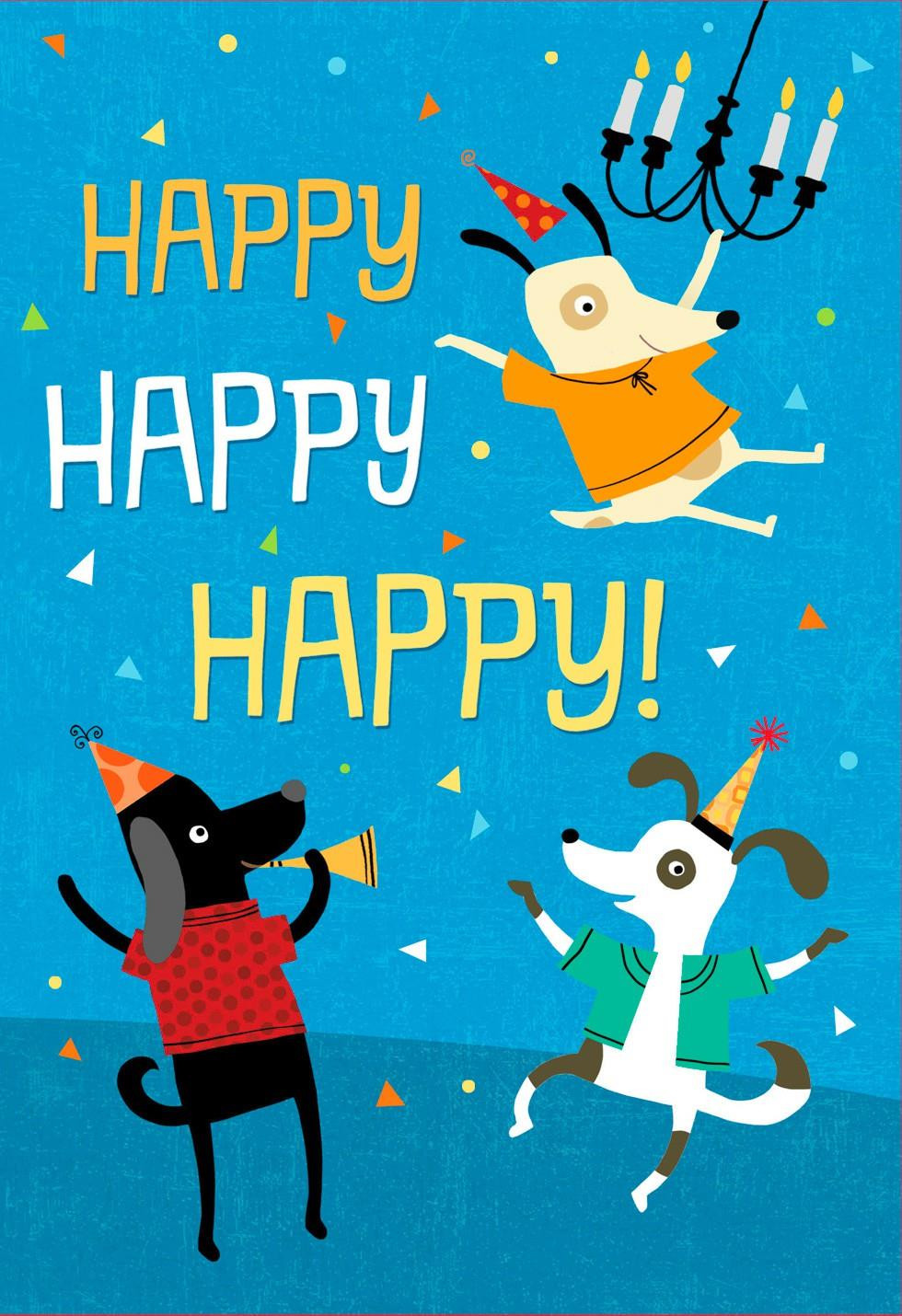 Free Online Birthday Cards With Music
 Who Let the Dogs Out Musical Birthday Card Greeting