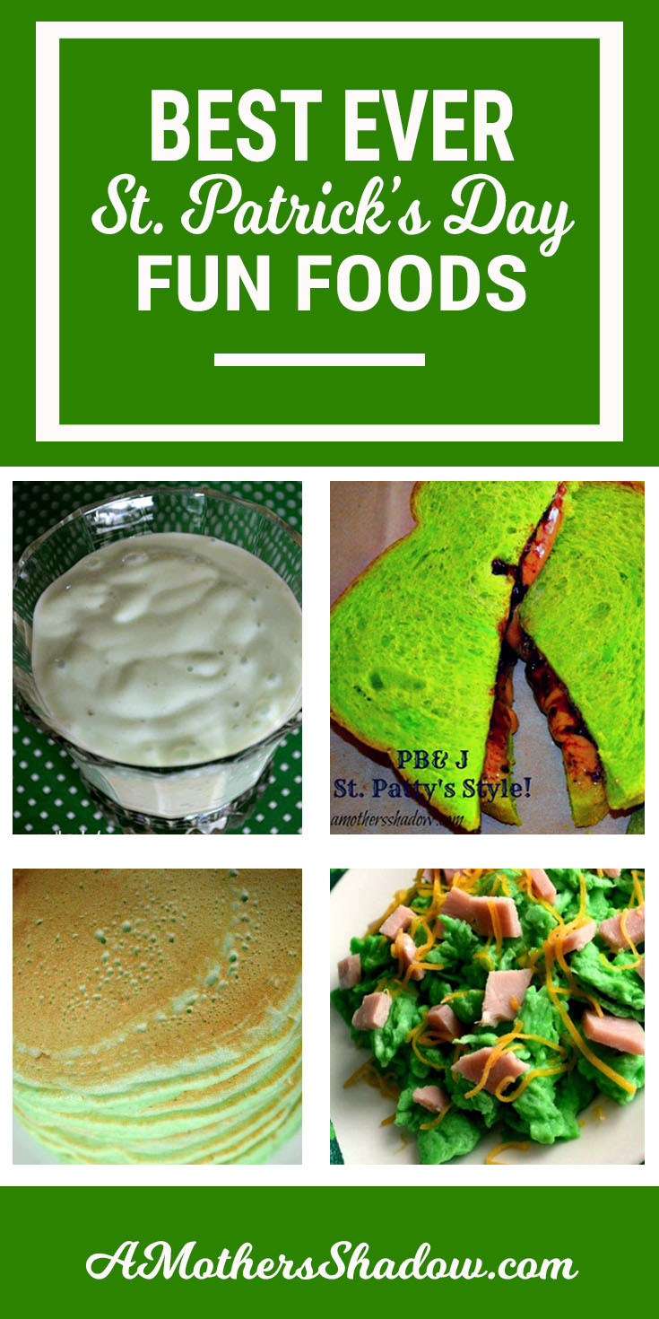Fun St Patrick's Day Food
 BEST Ever St Patrick s Day fun Foods green party
