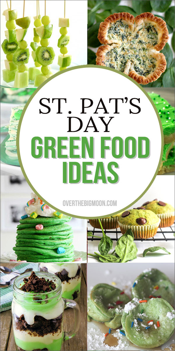 Fun St Patrick's Day Food
 St Patrick s Day Green Food Ideas Over the Big Moon