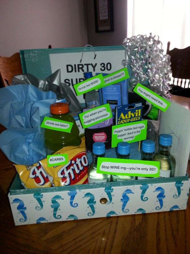 Funny 30th Birthday Gifts For Her
 Pin on Ashley s Dirty 30