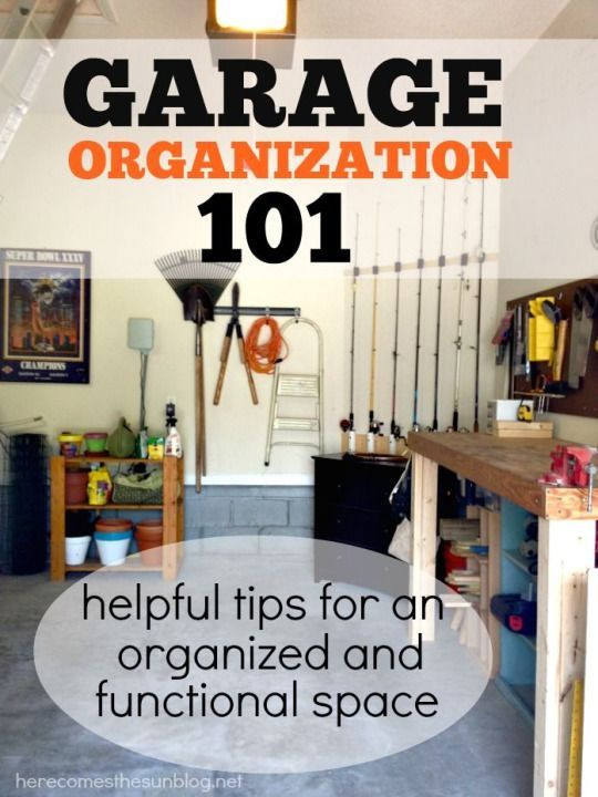 Garage Workshop Organization Ideas
 Garage Organization 101