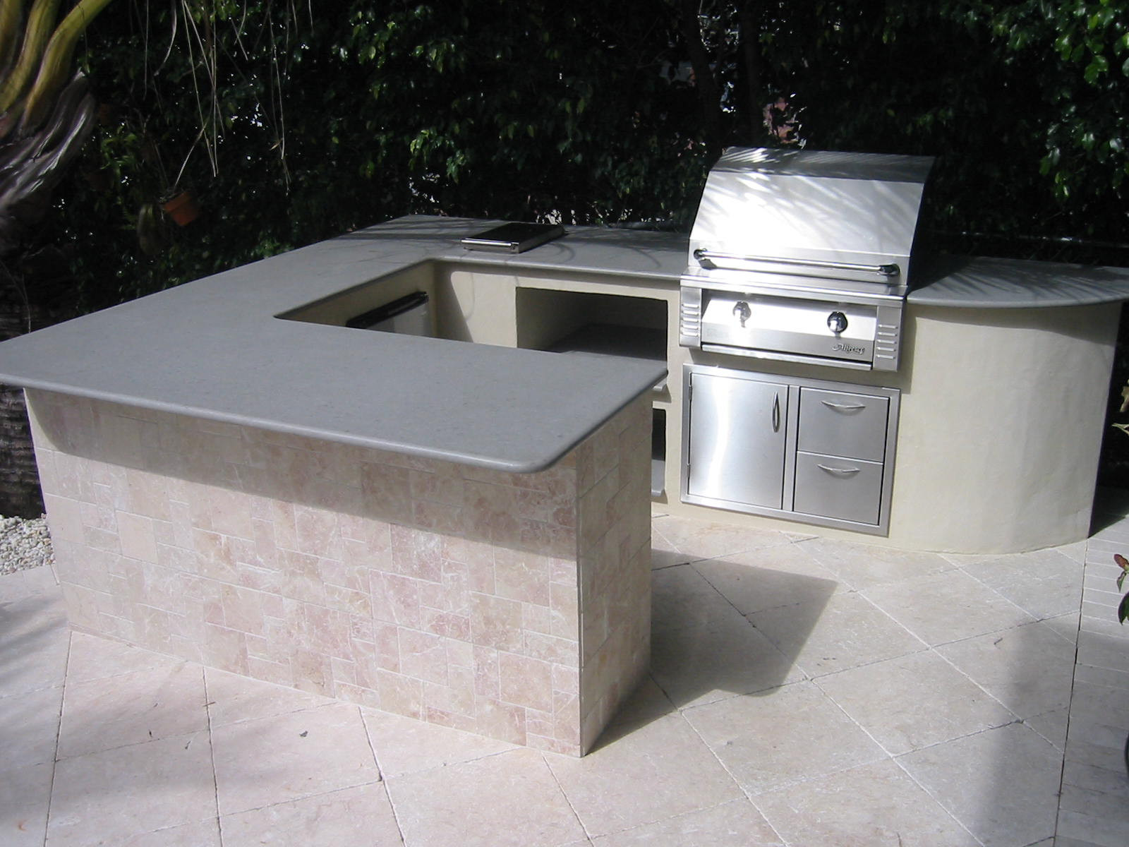 Gas Grill For Outdoor Kitchen
 built in alfresco gas grill outdoor kitchen — Gas Grills