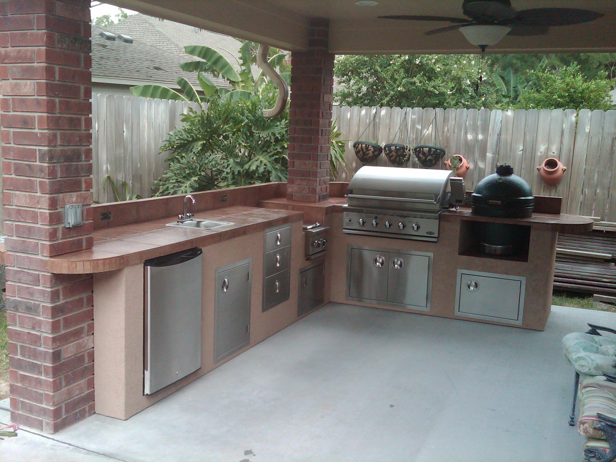 Gas Grill For Outdoor Kitchen
 Outdoor Kitchen Deep Fryer Built In
