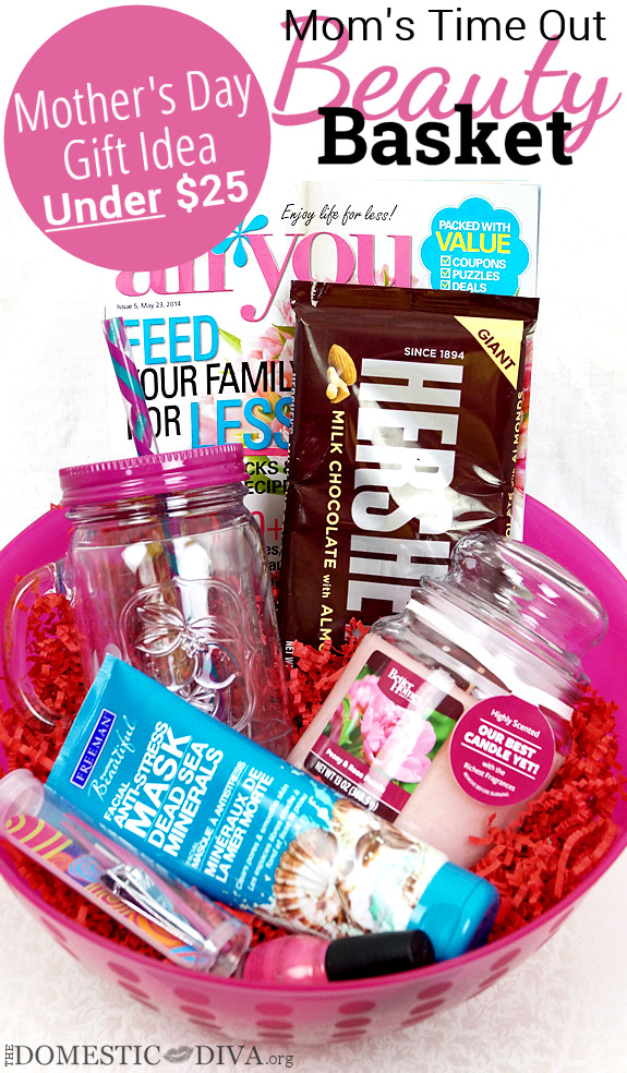 Gift Basket Ideas Mom
 Mothers Day Gift Idea Under $25 Moms Time Out Beauty