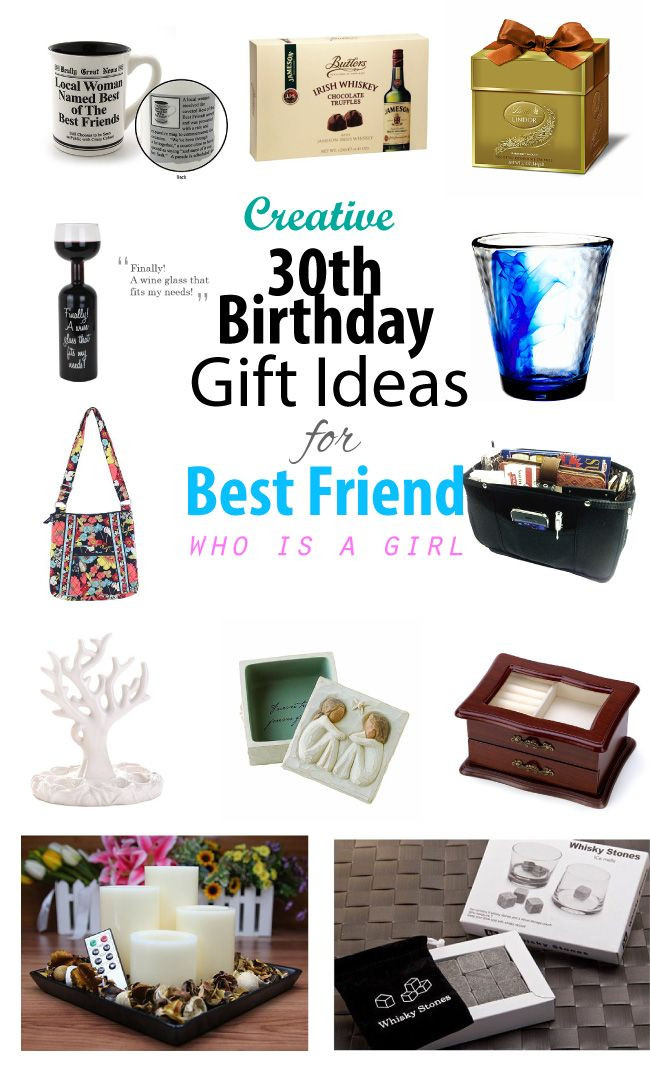 Gift Ideas For 30Th Birthday Woman
 Creative 30th Birthday Gift Ideas for Female Best Friend