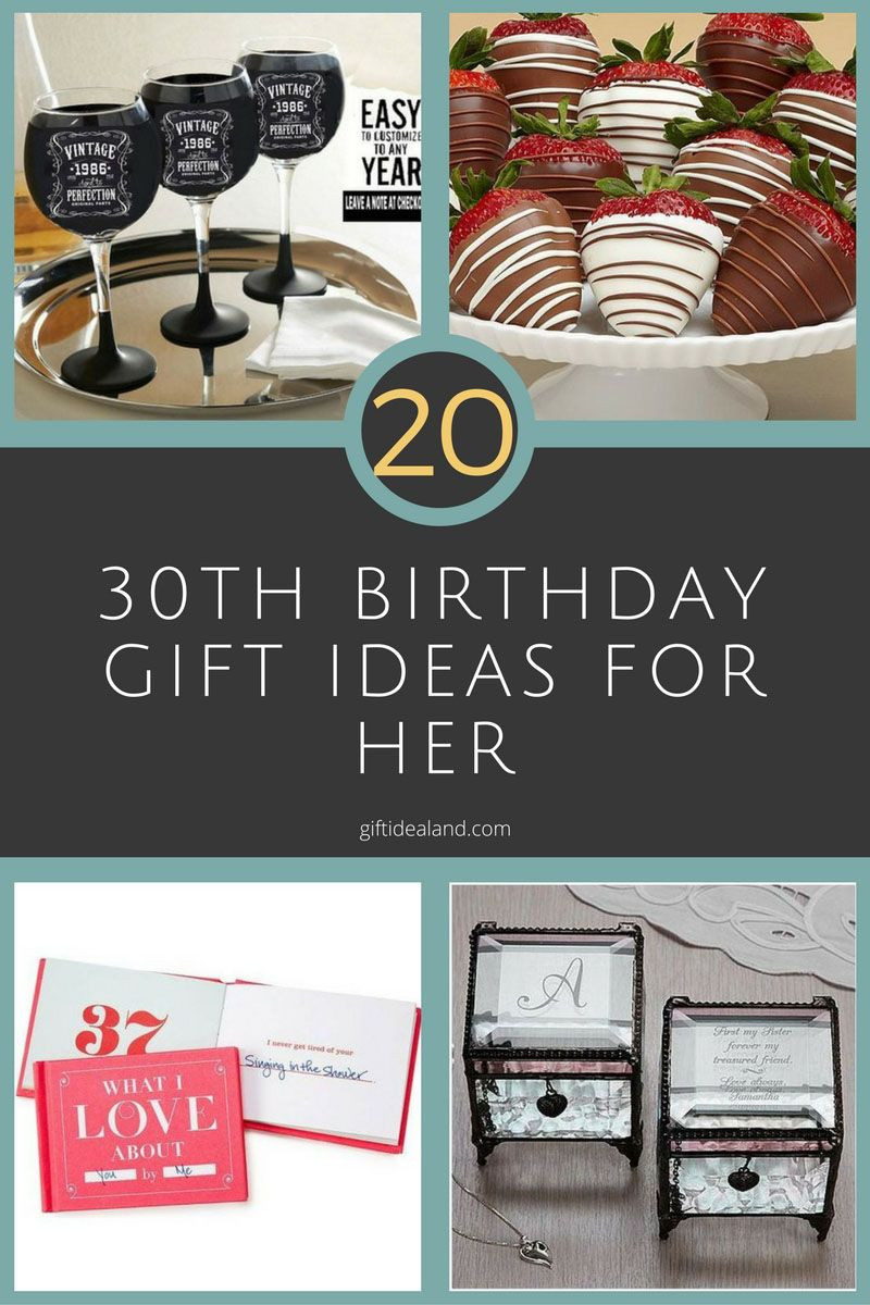 Gift Ideas For 30Th Birthday Woman
 20 Good 30th Birthday Gift Ideas For Women