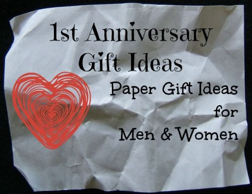 Gift Ideas For Anniversary Couple
 First Year Anniversary Gift Ideas