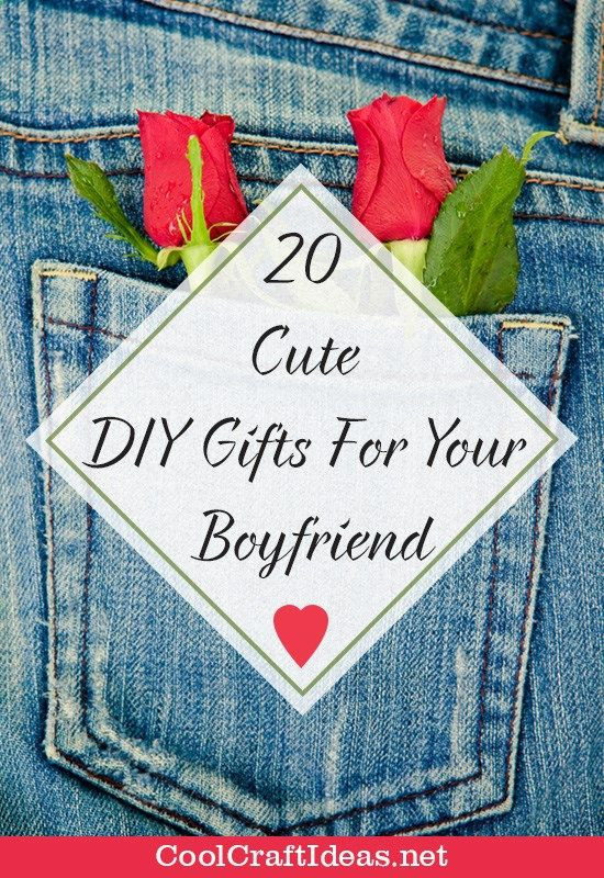 Gift Ideas For Boyfriend Pinterest
 20 Cute DIY Gifts For Your Boyfriend