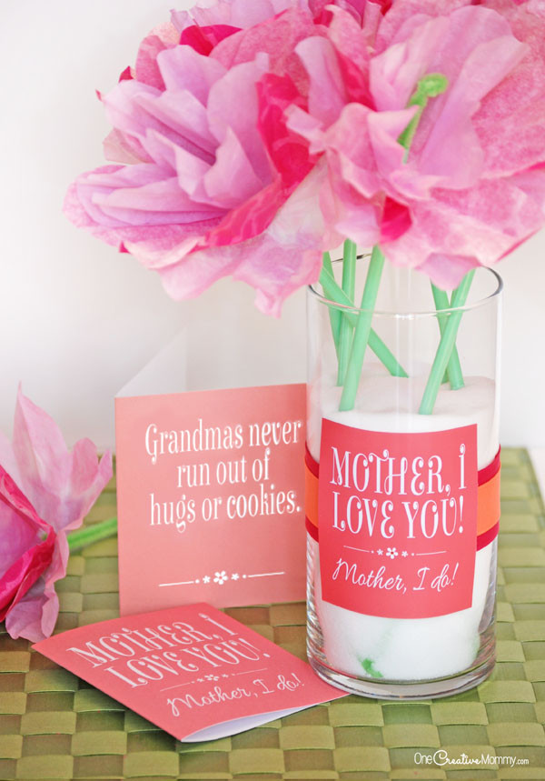 Gift Ideas For Mother Day
 Cute Mother s Day Gift Idea and Printables