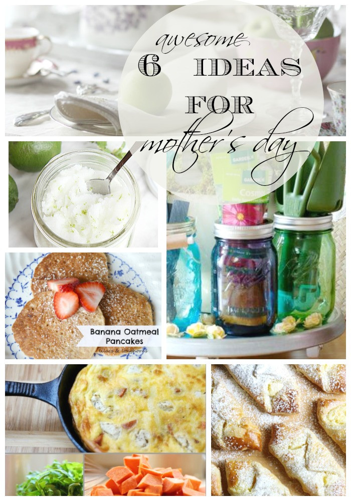Gift Ideas For Mother Day
 Mothers Day Ideas 6 DIY Gifts & Recipes Setting for Four
