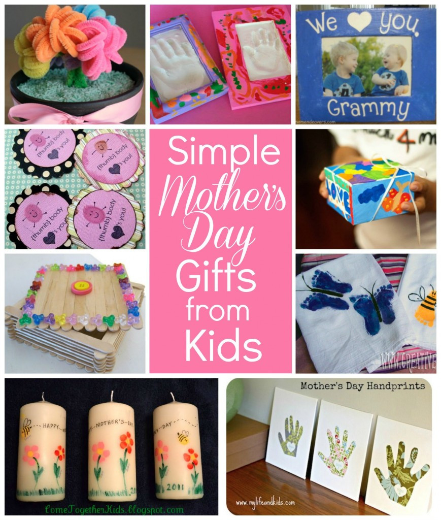 Gift Ideas For Mother Day
 Simple Mother’s Day t ideas for grandma Flower pot