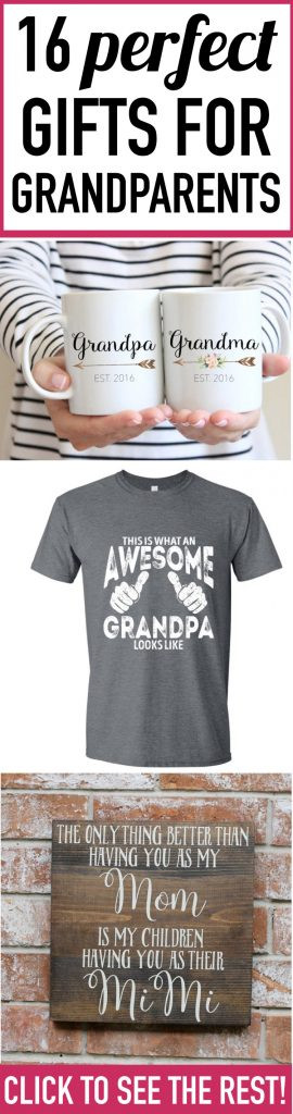 Gift Ideas For New Grandmothers
 Fabulous Gift Ideas for Grandparents & Parents